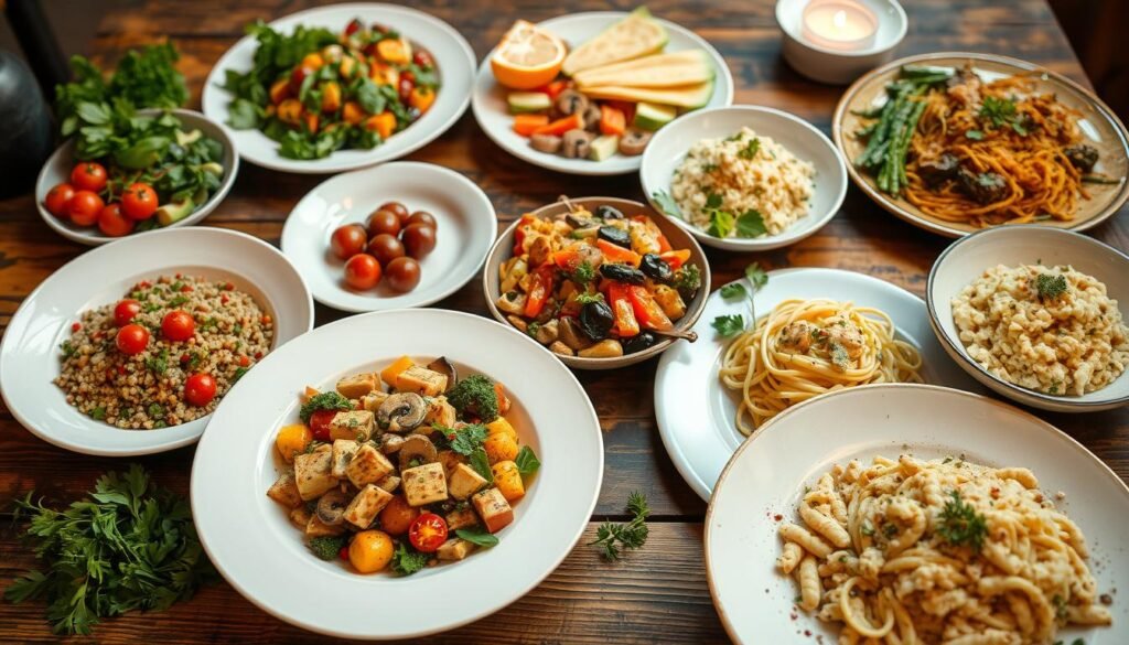 Vegetarian dinner options Vegetarian dinner options