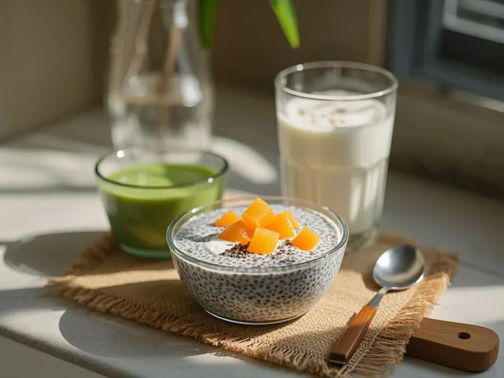 Cinnamon Almond Chia Pudding