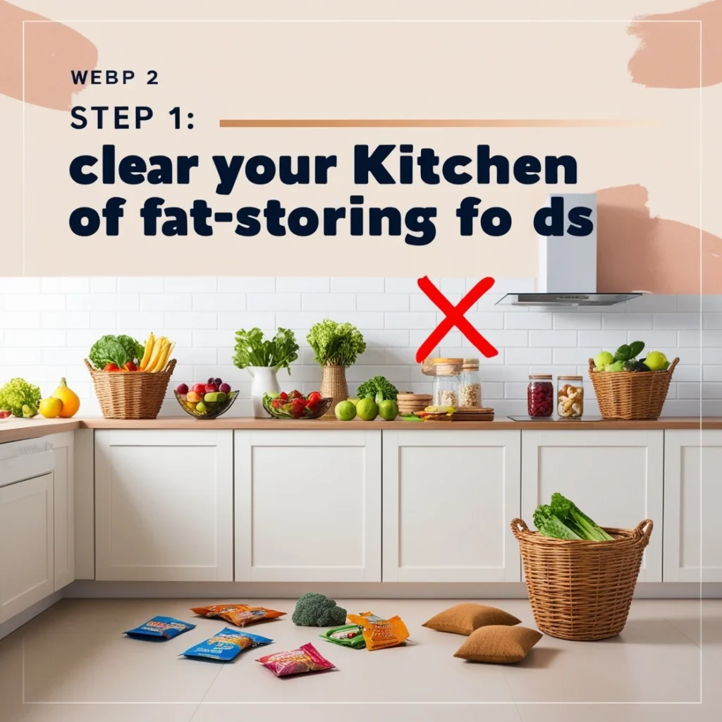 Clear Your Kitchen of Fat-Storing Foods