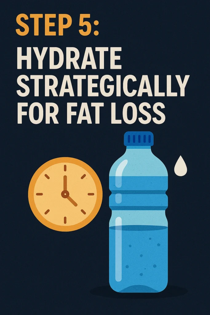 Hydrate Strategically for Fat Loss