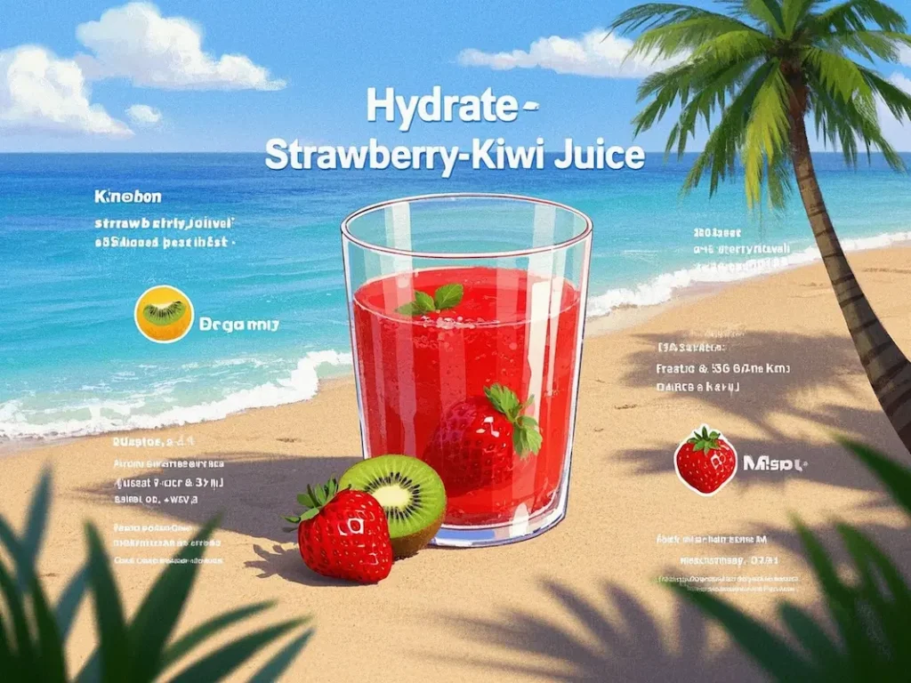 Strawberry-Kiwi Juice