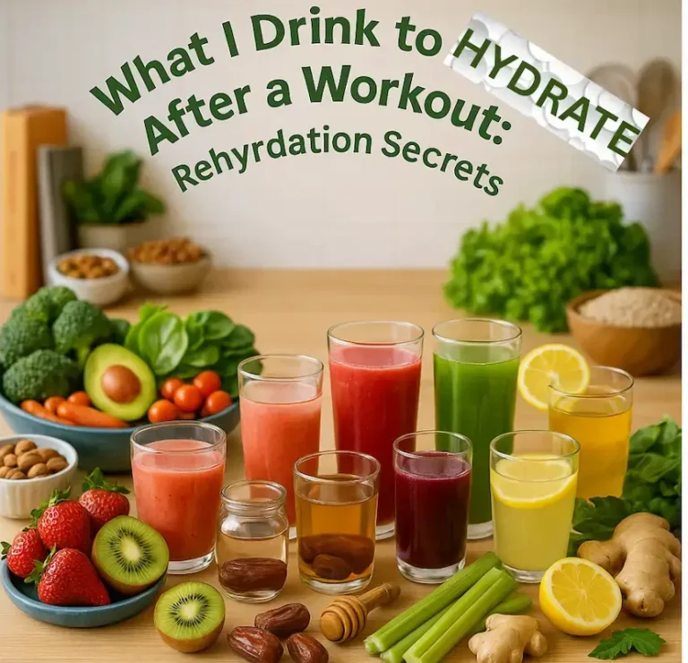 What I Drink to Hydrate After a Workout: Rehydration Secrets
