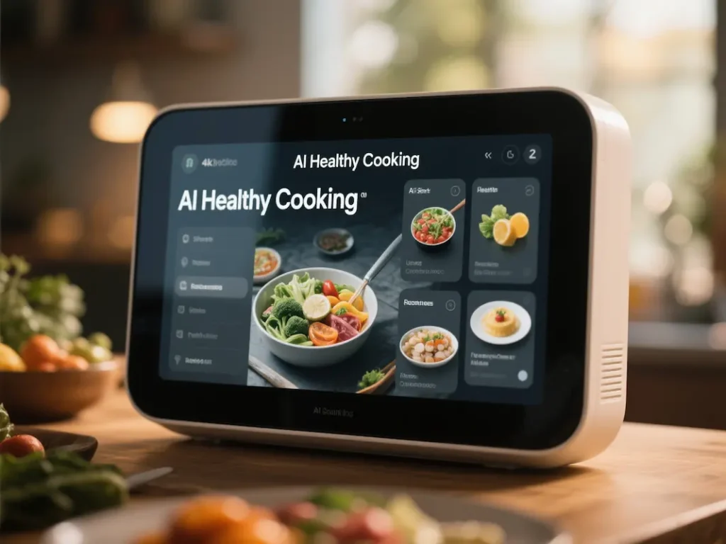 AI healthy cooking