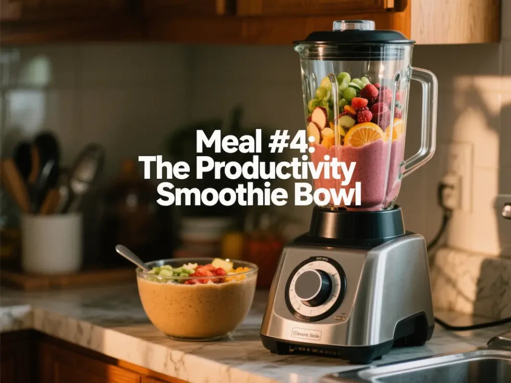 The Productivity Smoothie Bowl