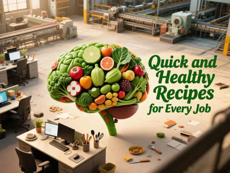 Quick and Healthy Recipes for Every Job