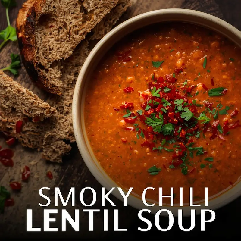 Smoky Chili Lentil Soup