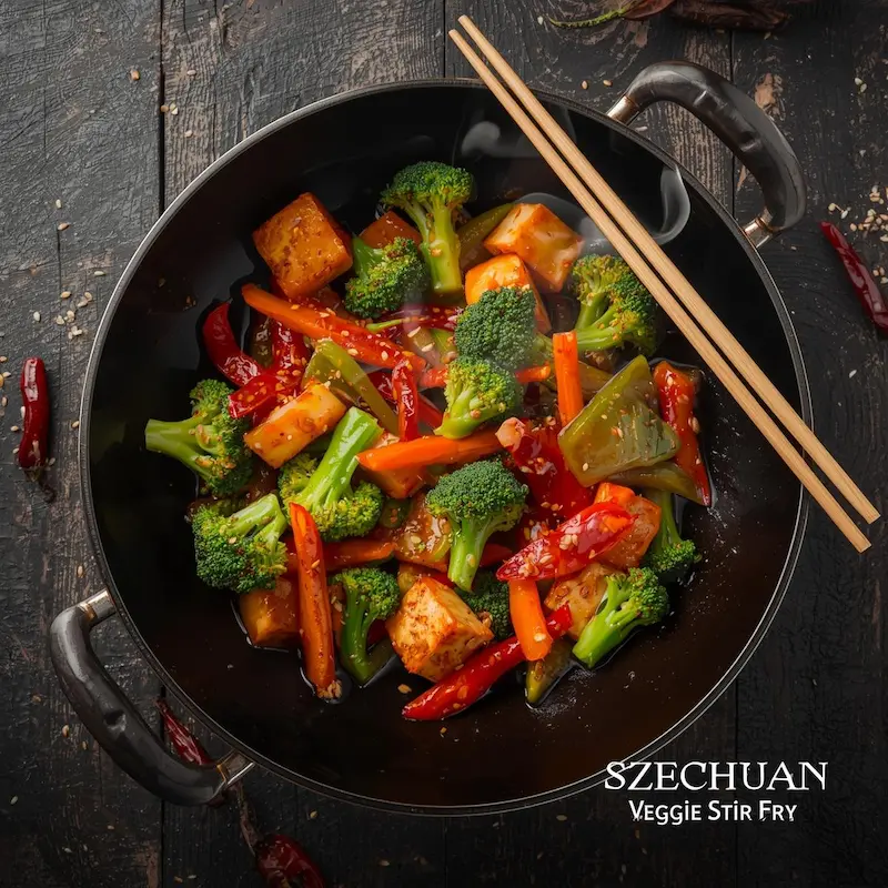Szechuan Veggie Stir-Fry