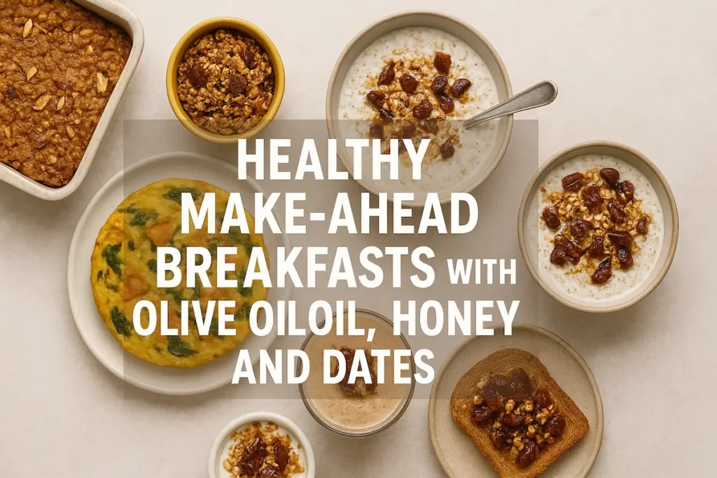 healthy make-ahead breakfasts with olive oil