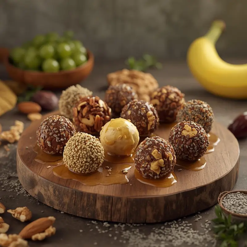 Energy-Boosting Mediterranean Snack Balls- Easy Healthy Meals for Busy Families 