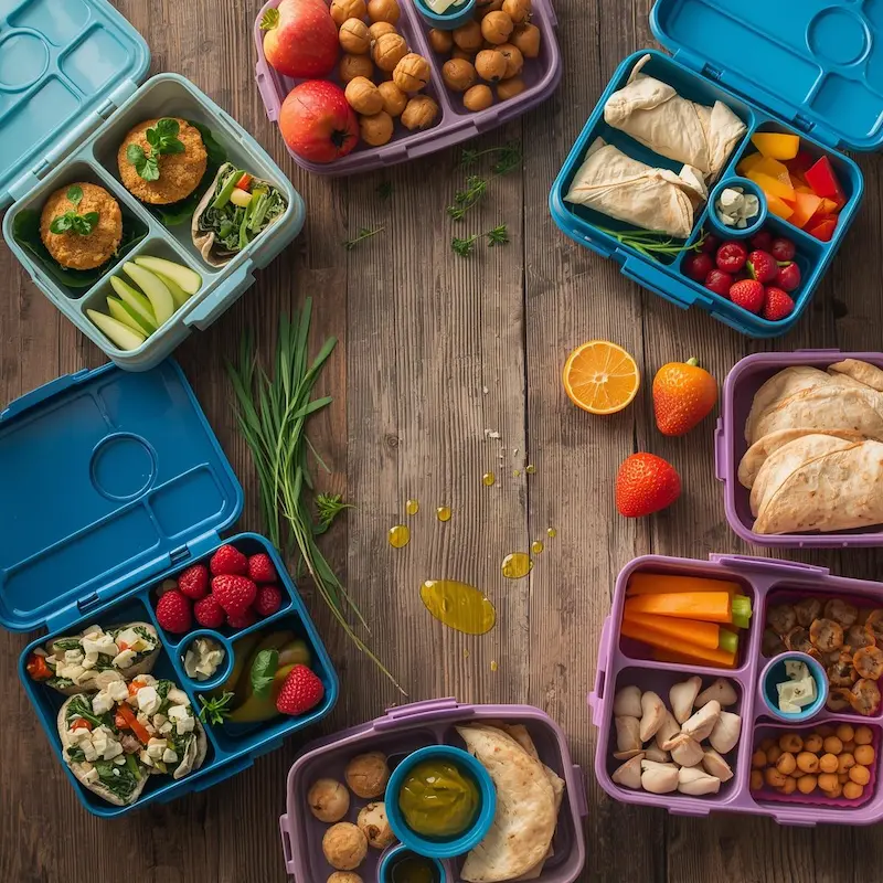 Lunchbox Meals for Kids- Easy Healthy Meals for Busy Families 